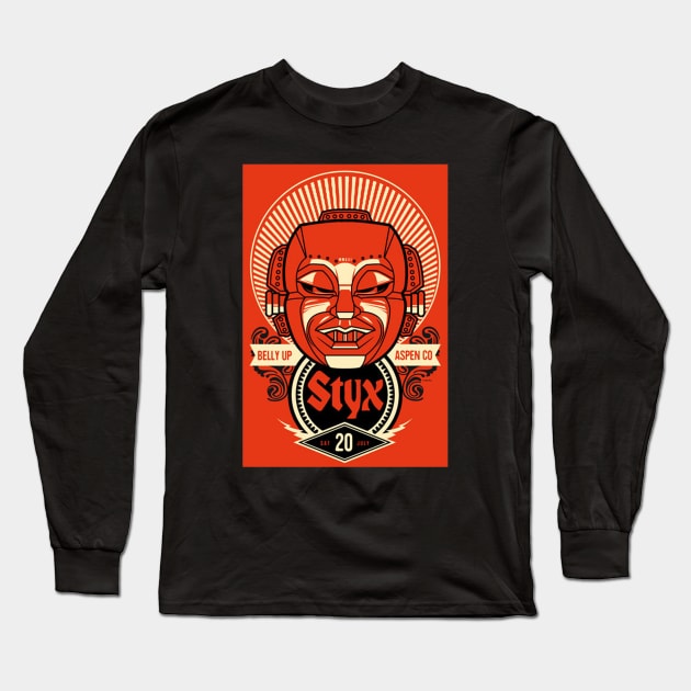 Styx Logo Long Sleeve T-Shirt by Mark Fabian